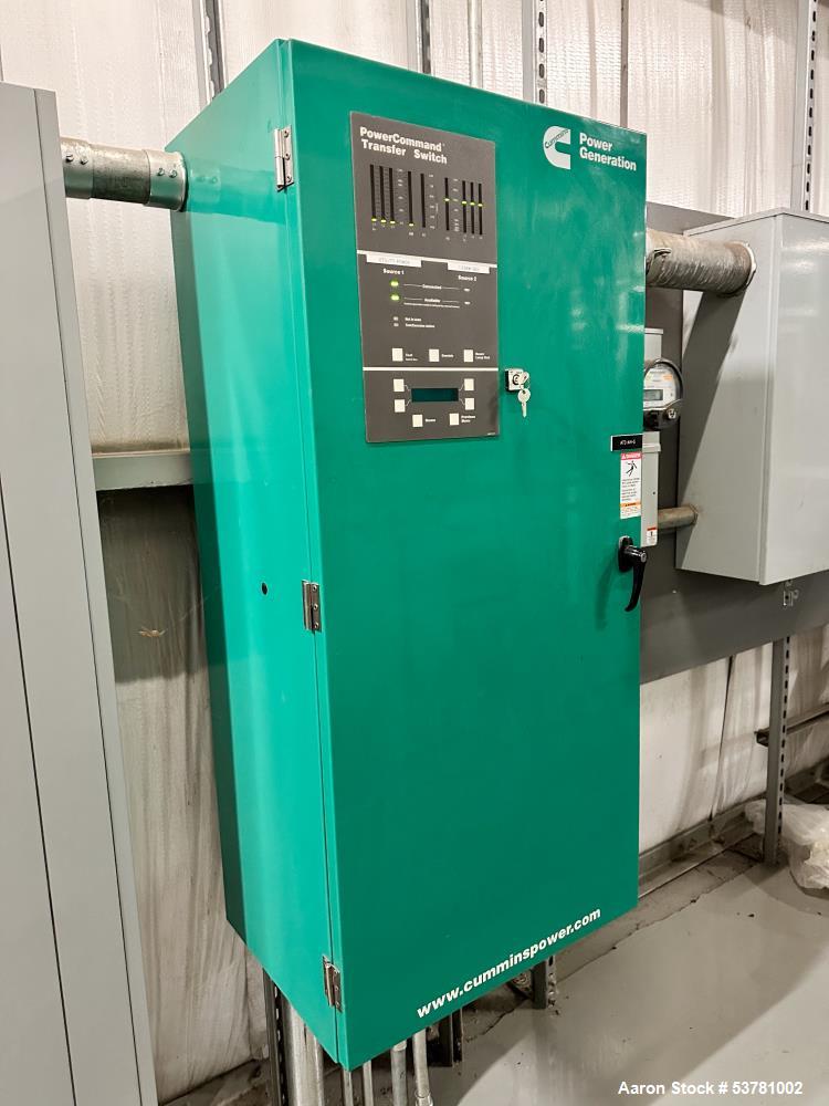 Used Cummins 1100CGMA 1.1MW Natural Gas Generator – QSV-81G Engine, Stamford AVK